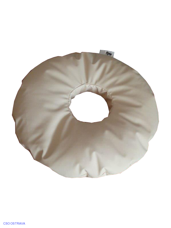 Kruh sedací s otvorem o 15 cm – omyvatelný; 10.1.3a.3; Průměr 50 cm - průměr 15 cm