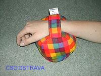 Válec na ruku – barevný; 10.1.6.2; průměr 10x15cm